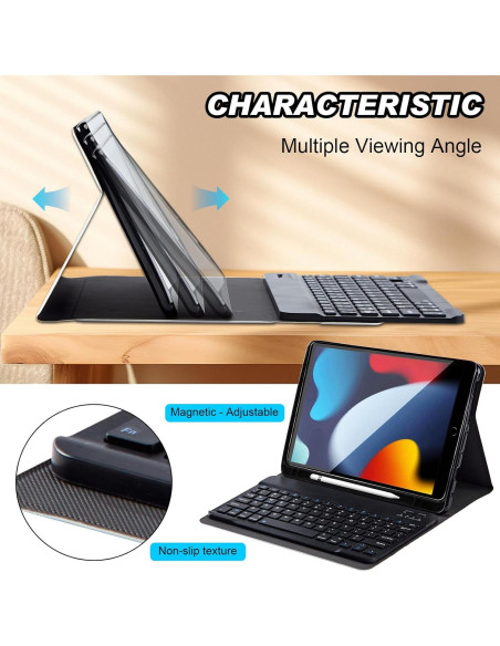 Funda Teclado Bluetooth DEGDFSGR para iPad 10 Gen 10.9" 2022 Funda Teclado Bluetooth DEGDFSGR para iPad 10 Gen 10.9" 2022