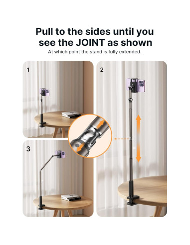 Soporte para Teléfono JSAUX Flexible 360 para Escritorio