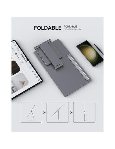 Soporte Magnético LULULOOK para Galaxy Tab S10/S9/S8 Ultra 14.6"