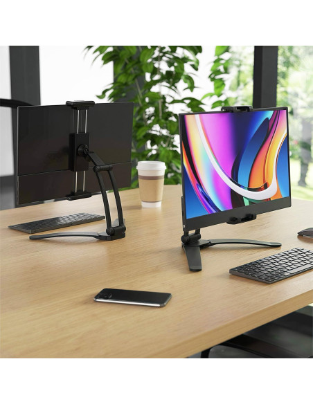 Soporte de Monitor Kado DSM-01 Aluminio Ajustable Soporte de Monitor Kado DSM-01 Aluminio Ajustable