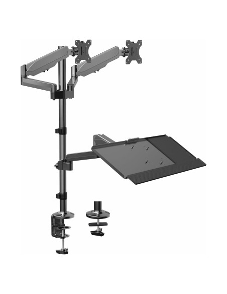 Soporte Doble para Monitores VIVO STAND-SIT2B Ajustable 83.82x66.04cm Soporte Doble para Monitores VIVO STAND-SIT2B Ajustable 83.82x66.04cm