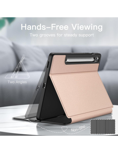 Funda JETech para Samsung Galaxy Tab S10 FE/S9 FE 10.9" Oro Rosa Funda JETech para Samsung Galaxy Tab S10 FE/S9 FE 10.9" Oro Rosa