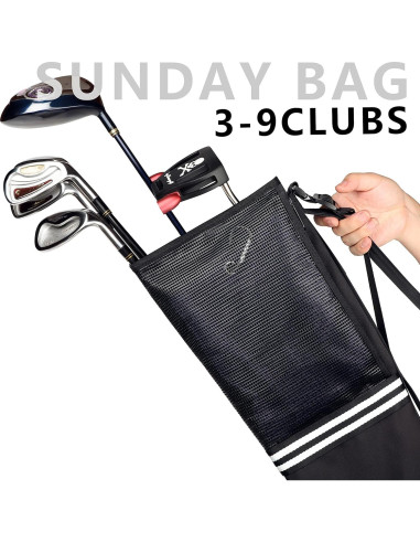 Bolsa de Golf Champkey Profesional 3 a 9 Palos 6 Bolsillos