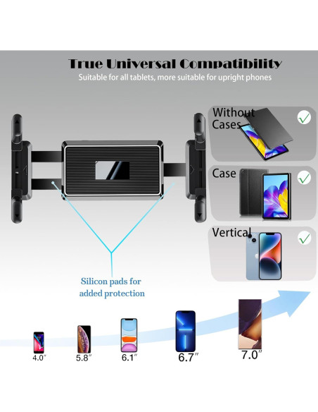 Soporte para Tablet WUITIN PB-1 Brazo Largo 43 cm Soporte para Tablet WUITIN PB-1 Brazo Largo 43 cm