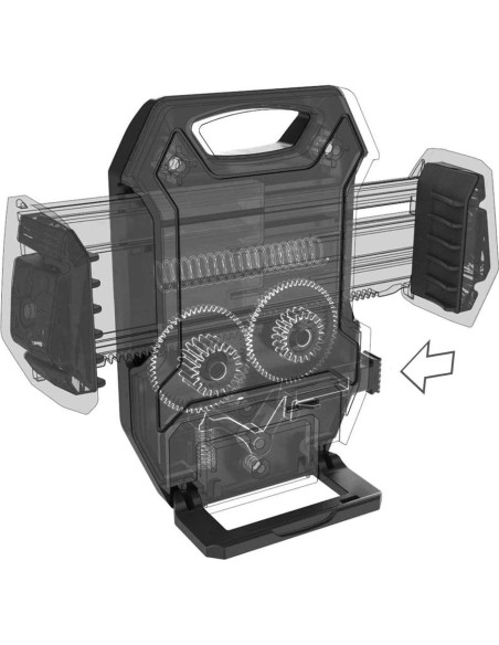 Soporte para Teléfono APPS2Car CD Negro 360 Ajustable Soporte para Teléfono APPS2Car CD Negro 360 Ajustable