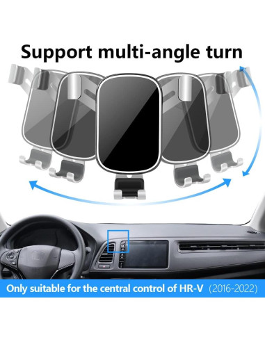 Soporte para teléfono LUNQIN para Honda HR-V 2016-2022