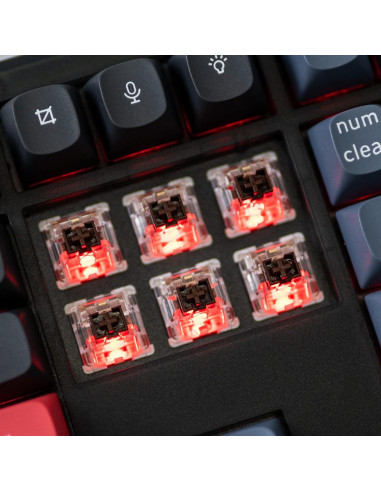 Teclado Mecánico Keychron V6 QMK/VIA 108 Teclas Intercambiable