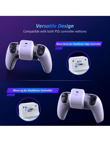 Batería Recargable NexiGo 1600 mAh para Controlador PS5