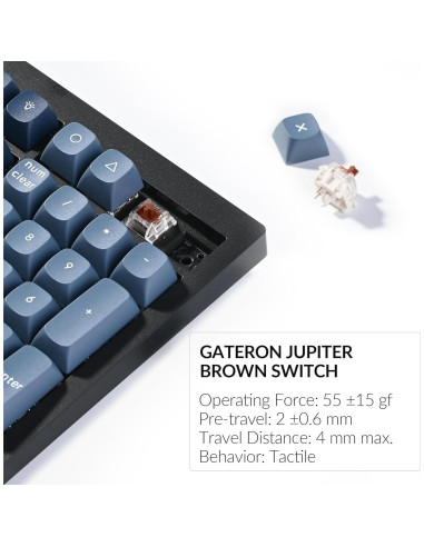 Teclado Mecánico Inalámbrico Keychron V6 Max RGB 108 Teclas