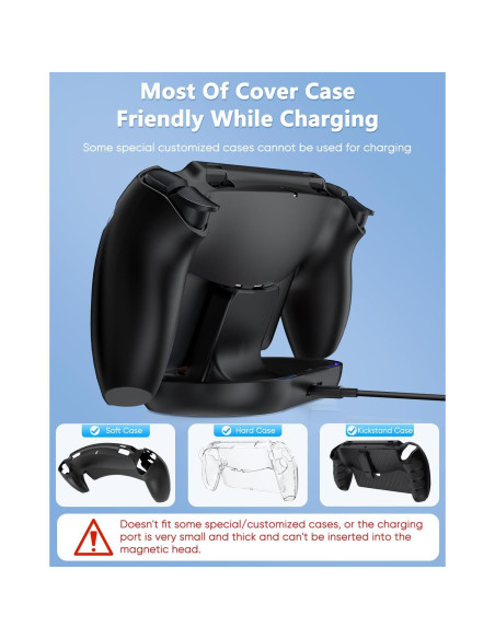 Base de Carga FYOUNG para PlayStation Portal - Soporte RGB Base de Carga FYOUNG para PlayStation Portal - Soporte RGB