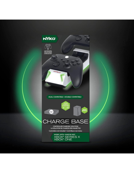 Estación de Carga Nyko para Xbox Series X/S y One - Carga Doble Estación de Carga Nyko para Xbox Series X/S y One - Carga Doble