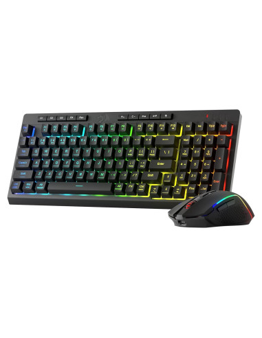Combo Teclado y Ratón Inalámbrico Redragon S142 RGB