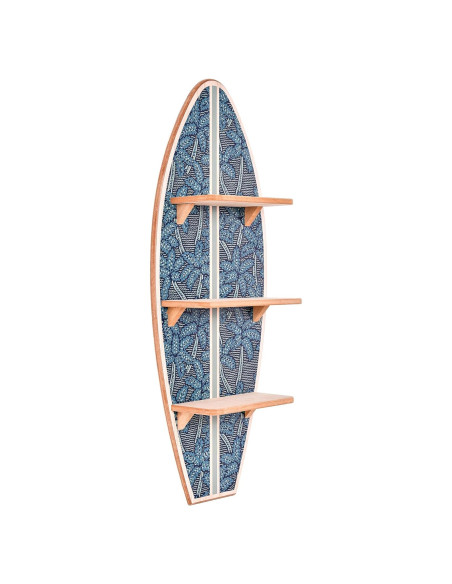 Estante de Pared Surf Navy Electric Palms Reyn Spooner 90x33 cm Estante de Pared Surf Navy Electric Palms Reyn Spooner 90x33 cm