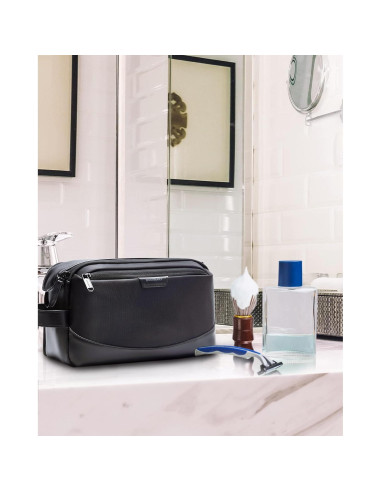 Neceser BAGSMART para Hombres Grande Resistente al Agua - Negro