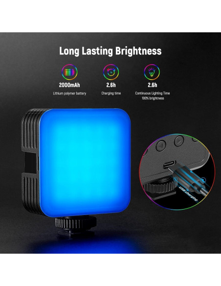 Luz de Video LED RGB NEEWER RGB61 2500K-8500K 20 Modos Luz de Video LED RGB NEEWER RGB61 2500K-8500K 20 Modos