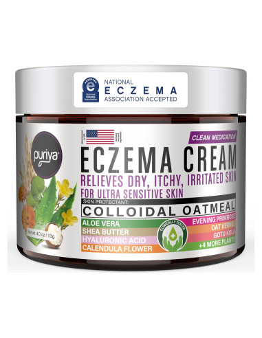 Crema Puriya 5-en-1 para Eczema - Alivio Piel Seca 200g