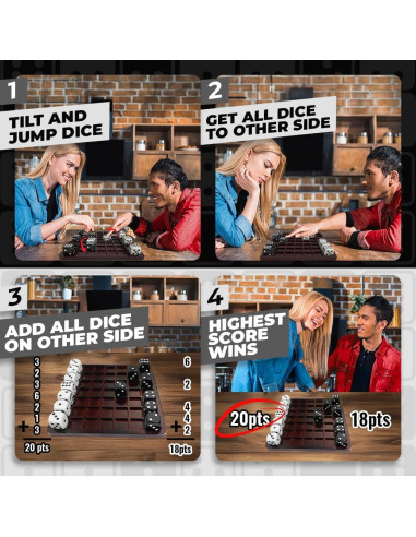 Dittle Juego de Dados de Batalla SWOOC para 2 Jugadores