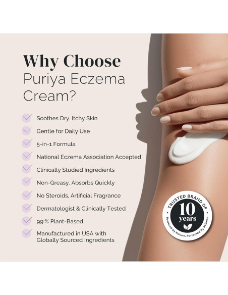 Crema Puriya 5-en-1 para Eczema - Alivio Piel Seca 200g Crema Puriya 5-en-1 para Eczema - Alivio Piel Seca 200g