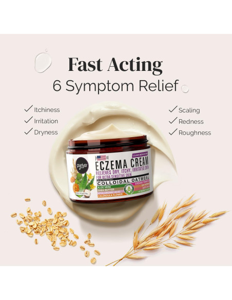 Crema Puriya 5-en-1 para Eczema - Alivio Piel Seca 200g Crema Puriya 5-en-1 para Eczema - Alivio Piel Seca 200g