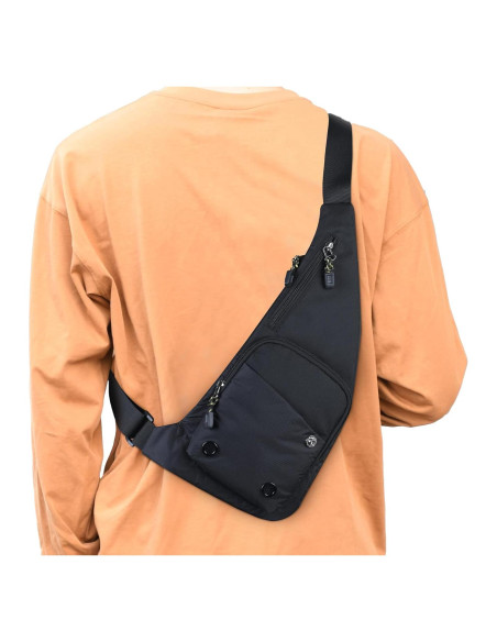 Bolsa Cruzada Peicees Kb283 Nylon Impermeable para Hombre Bolsa Cruzada Peicees Kb283 Nylon Impermeable para Hombre