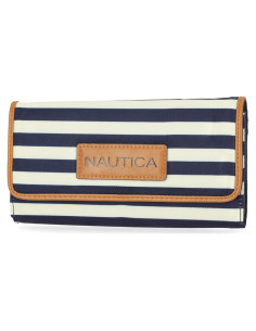 Cartera Nautica Mujer Organizador RFID con 11 Bolsillos