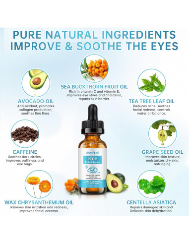 Suero Ocular Natural RodPere 30ML - Alivio Blefaritis y Chalazión