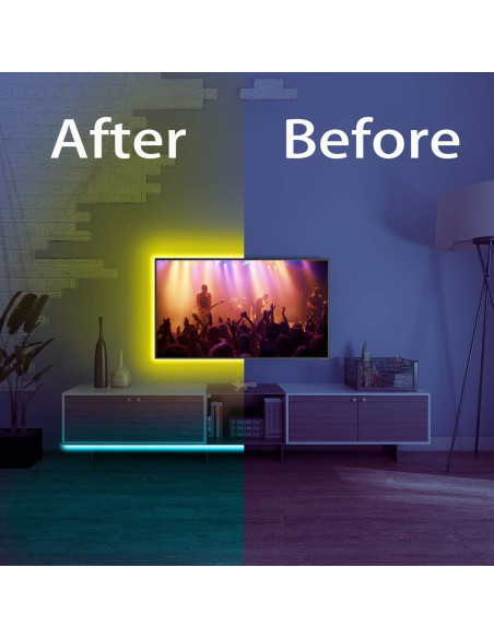 Tiras LED DAYBETTER 10m con Control Remoto y Adhesivo Tiras LED DAYBETTER 10m con Control Remoto y Adhesivo
