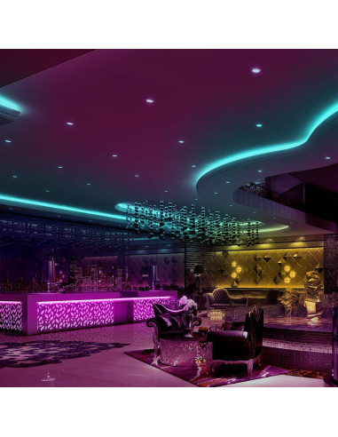 Tiras LED DAYBETTER 10m con Control Remoto y Adhesivo