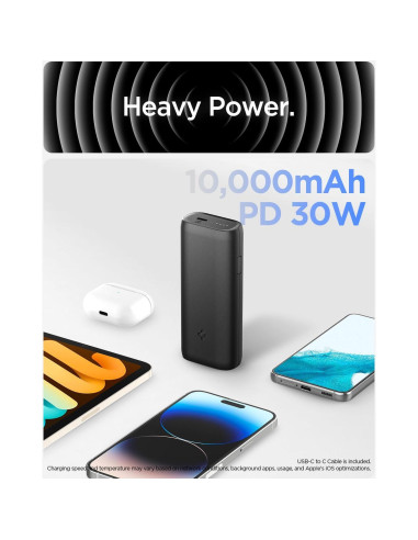 Banco de Poder Spigen ArcPack 10000mAh 30W USB C