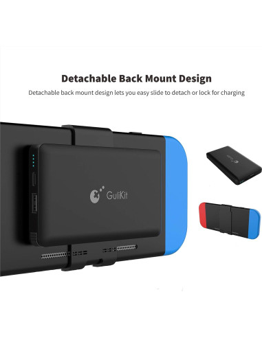 Banco de Energía 10000mAh Emperador para Nintendo Switch
