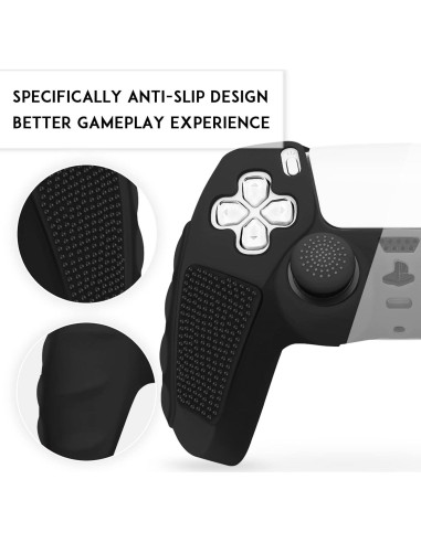 Funda Antideslizante SIKEMAY para Controlador PS5 - 2 Paquetes