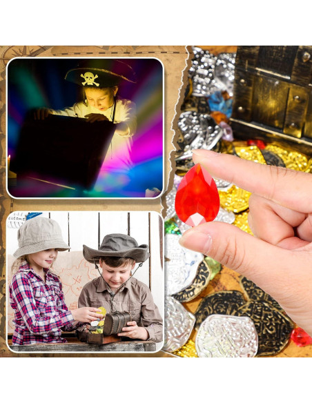 Hanaive 319 Pzs Monedas y Gemas Pirata para Fiesta