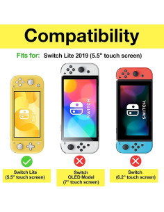 Funda Protectora ProCase para Nintendo Switch Lite Coral 2