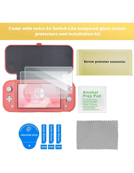 Funda Protectora ProCase para Nintendo Switch Lite Coral Funda Protectora ProCase para Nintendo Switch Lite Coral