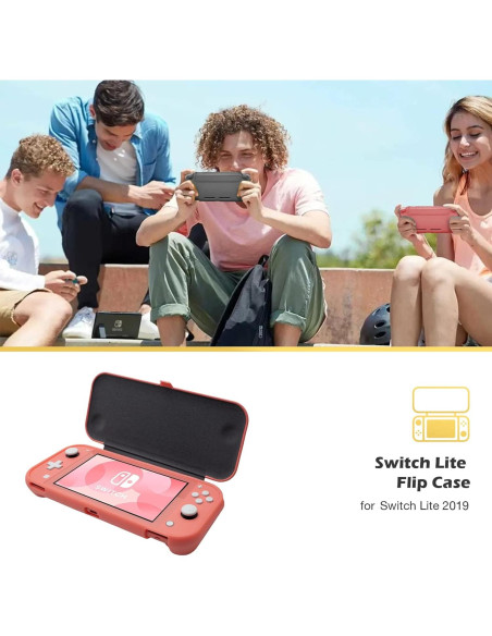 Funda Protectora ProCase para Nintendo Switch Lite Coral Funda Protectora ProCase para Nintendo Switch Lite Coral