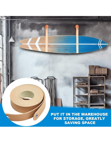 Soporte de Pared para Tabla de Surf Vercraft 160 cm 2 Ganchos