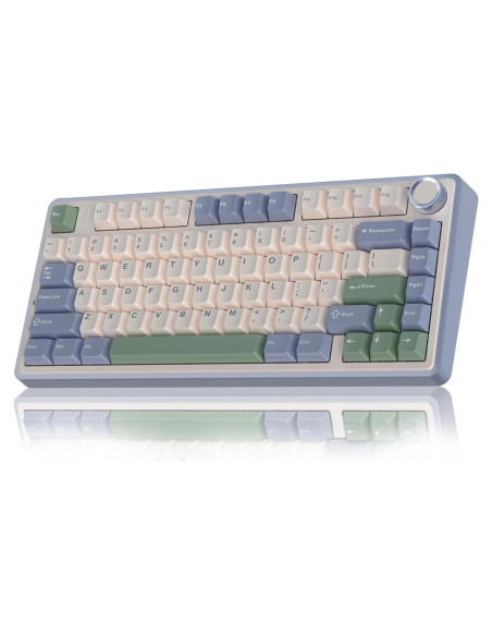 Teclado Mecánico AULA F75 Inalámbrico 75% RGB Personalizado Teclado Mecánico AULA F75 Inalámbrico 75% RGB Personalizado