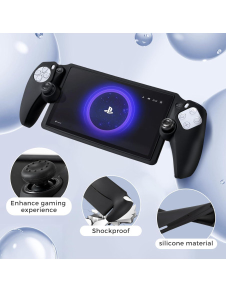 CoBak Funda Dura para PlayStation Portal - Negra CoBak Funda Dura para PlayStation Portal - Negra