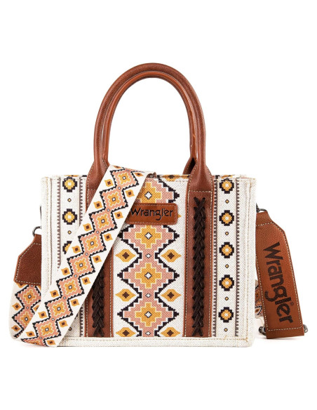 Bolso Tote Azteca Wrangler para Mujeres 21.5x27.2x12.7cm Bolso Tote Azteca Wrangler para Mujeres 21.5x27.2x12.7cm