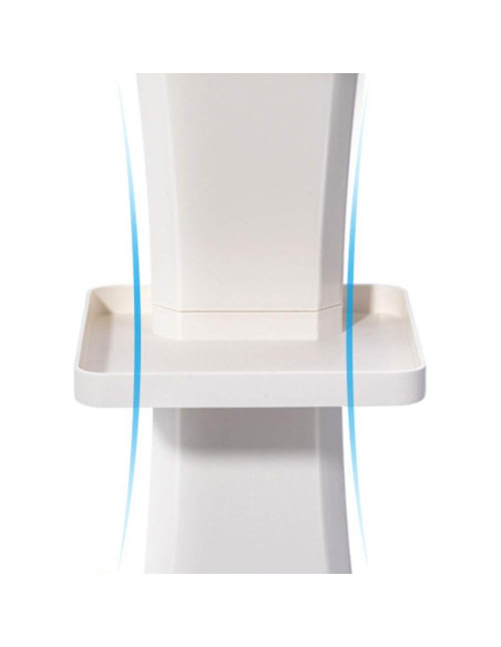 Carro Rodante Multifuncional LOYALHEARTDY Blanco 36.83x44.96x71.43cm Carro Rodante Multifuncional LOYALHEARTDY Blanco 36.83x44.96x71.43cm