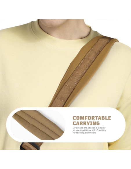 Bolsa Mensajera Táctica Unisex 1TG - Resistente al Agua 36.9x12.5x26cm Bolsa Mensajera Táctica Unisex 1TG - Resistente al Agua 36.9x12.5x26cm