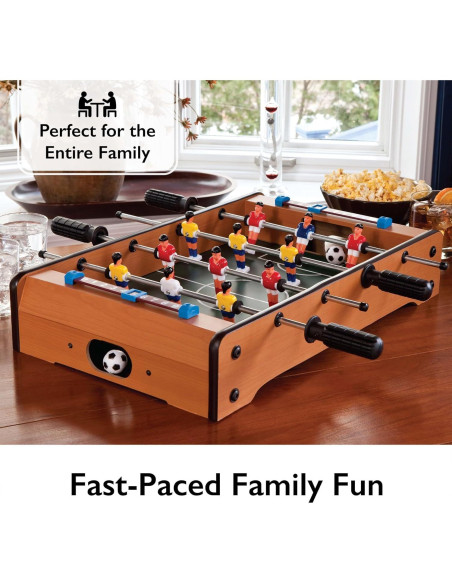 Juego de Futbolín de Mesa Mainstreet Classics 50.8 cm Marrón Juego de Futbolín de Mesa Mainstreet Classics 50.8 cm Marrón