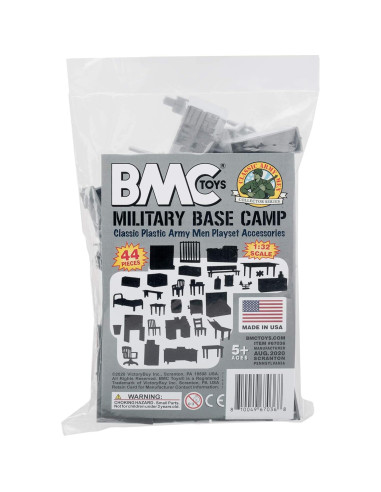 BMC Classic Marx Campamento Militar 44pc Accesorios Plástico