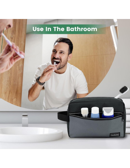 Bolsa de Aseo de Viaje Carbrea Mediana Negra Bolsa de Aseo de Viaje Carbrea Mediana Negra