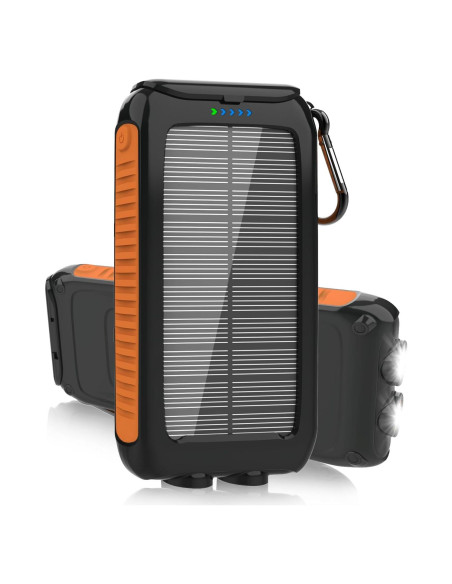 Banco de Energía Solar 49800mAh Nuynix Carga Rápida USB-C Banco de Energía Solar 49800mAh Nuynix Carga Rápida USB-C