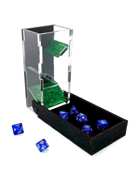 Torre de Dados C4Labs Colour Lux Verde 16,5x7,6x6,3 cm Torre de Dados C4Labs Colour Lux Verde 16,5x7,6x6,3 cm