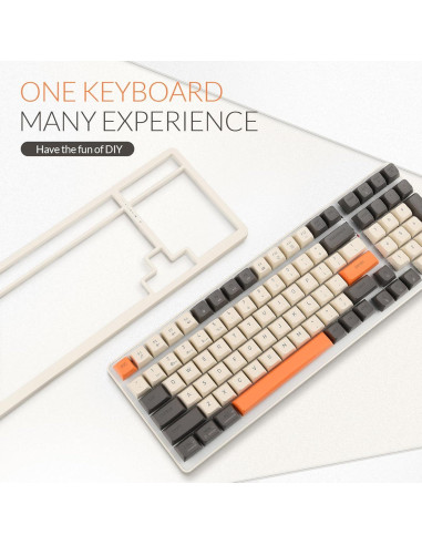 Teclado Mecánico Gaming Rii RK909 Inalámbrico 3 Modos