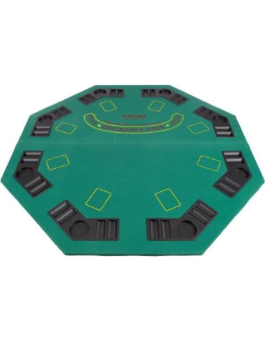 Mesa de Póker Plegable Trademark Poker 121,9 cm 8 Jugadores