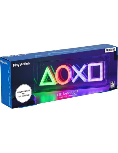 Luz de Neón LED PlayStation - Montable o de Pie - 30 cm