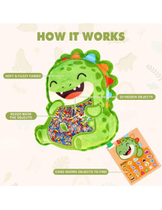 Juego de Búsqueda Joyreal Bolsa Ocupada 3 Piezas 19.3x14 cm 2